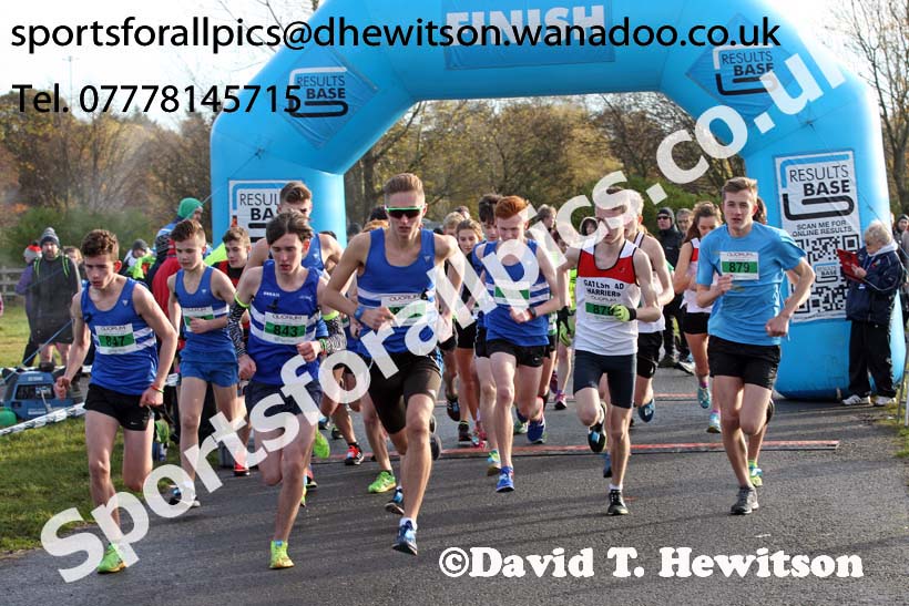 Mens and Womens under-17s and 20s, 2016 Heaton Memerial 10k Road Race. Photo: David T. Hewitson/Sports for All Pics